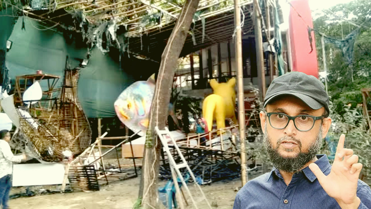 চারুকলায় ফ্যাসিবাদের মুখাবয়ব পোড়ানোর ঘটনা এবং মোস্তফা সরয়ার ফারুকীর বক্তব্য