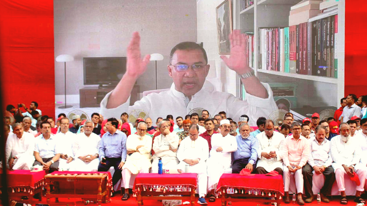 অনির্দিষ্টকালের জন্য অন্তর্বর্তী সরকারকে সমর্থন দেওয়া যৌক্তিক নয়- তারেক রহমান-newsedge24