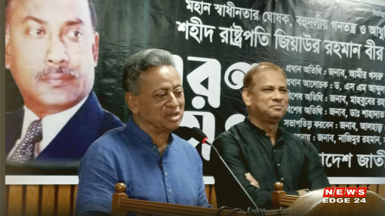 বিএনপির স্থায়ী কমিটির সদস্য আমীর খসরু মাহমুদ চৌধুরী-newsedge24