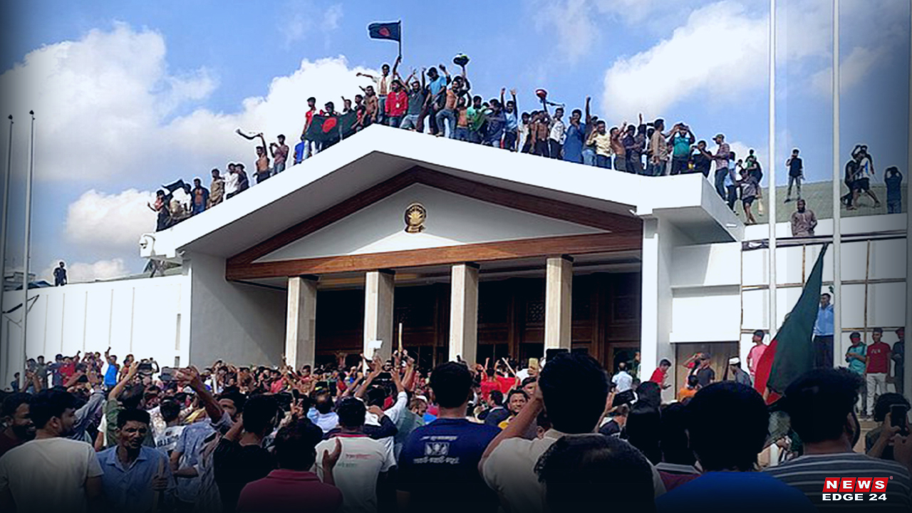 ৫ আগস্ট ২০২৪ গণভবন-newsedge24