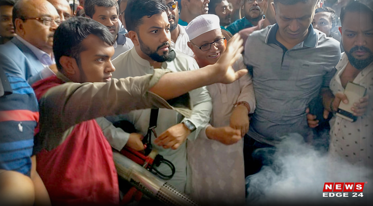ইশরাক হোসেনের মশক নিধন কার্যক্রম উদ্বোধন-newsedge24