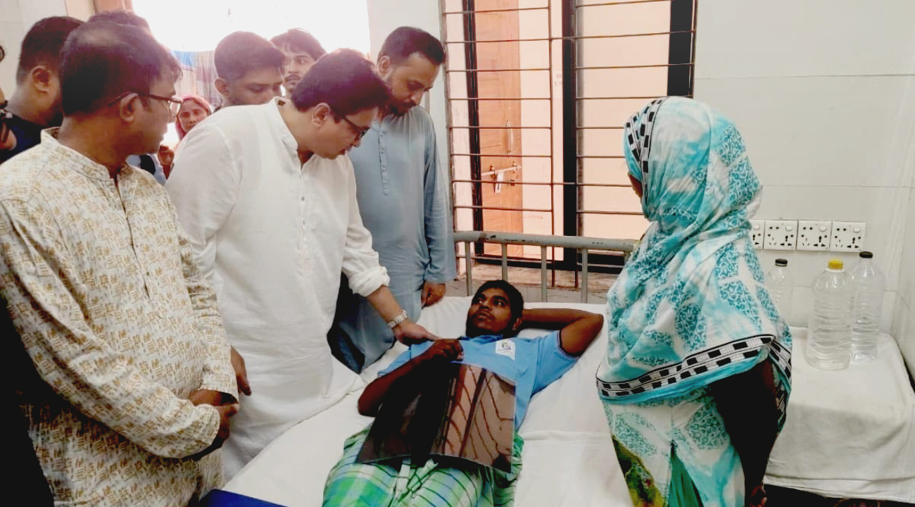 গণঅভ্যুত্থানে আহত ইমরানের চিকিৎসার দায়িত্ব নিলেন তারেক রহমান-newsedge24