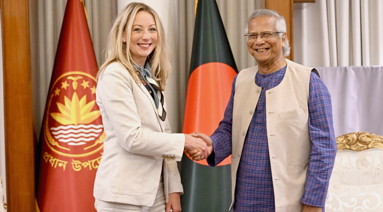 প্রধান উপদেষ্টার সঙ্গে স্পেসএক্সের ভাইস প্রেসিডেন্টের সাক্ষাত-newsedge24