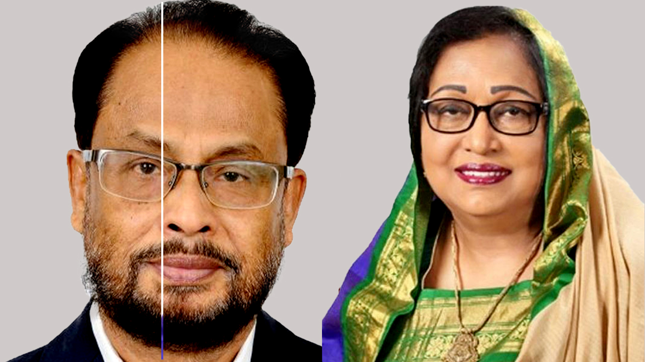জিএম কাদের ও শেরীফা কাদের-newsedge4