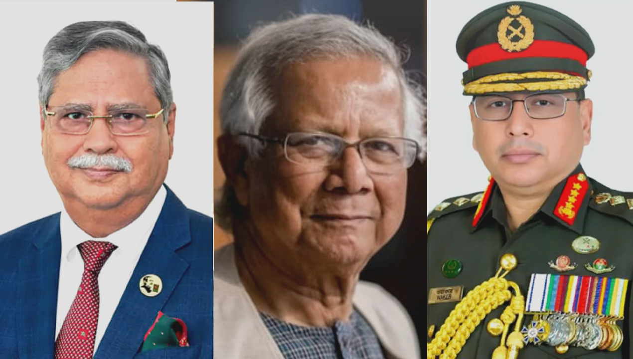 রাষ্ট্রপতি ও প্রধান উপদেষ্টার সঙ্গে সেনাপ্রধানের সাক্ষাৎ-newsedge24
