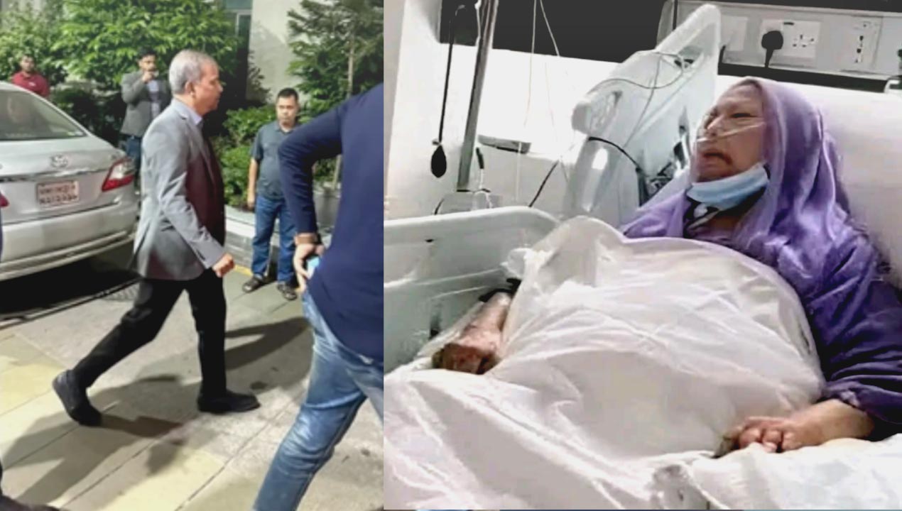 খালেদা জিয়ার স্বাস্থ্যের খোঁজ নিতে হাসপাতালে আইন উপদেষ্টা-newsedge24