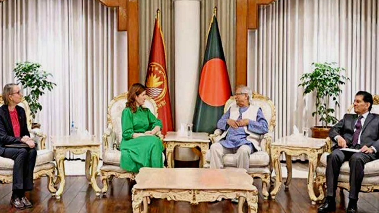 জেনি চ্যাপম্যানের সঙ্গে বৈঠকে প্রধান উপদেষ্টা-newsedge4
