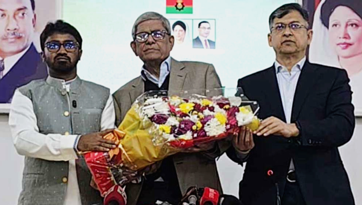 আনুষ্ঠানিকভাবে বিএনপিতে যোগ দিলেন রাশেদ খান-newsedge24