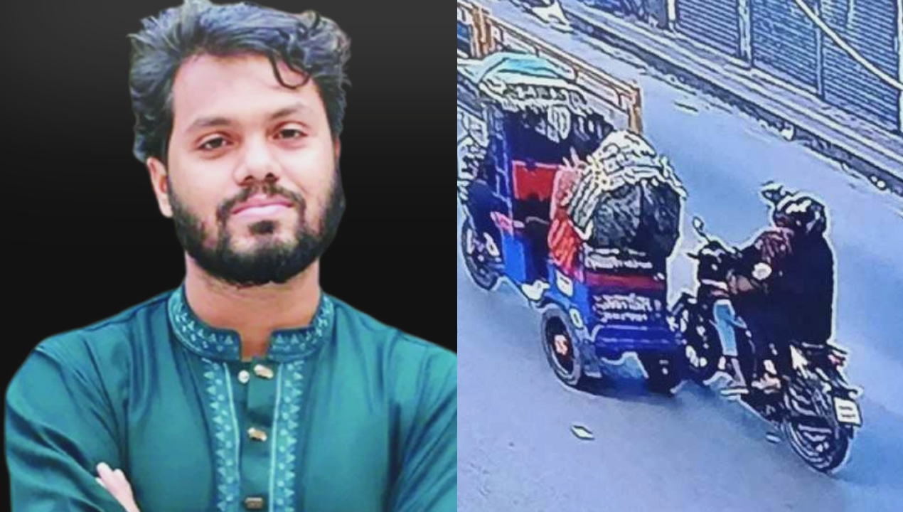 হাদিকে হামলায় ব্যবহৃত মোটরসাইকেল-newsedge24