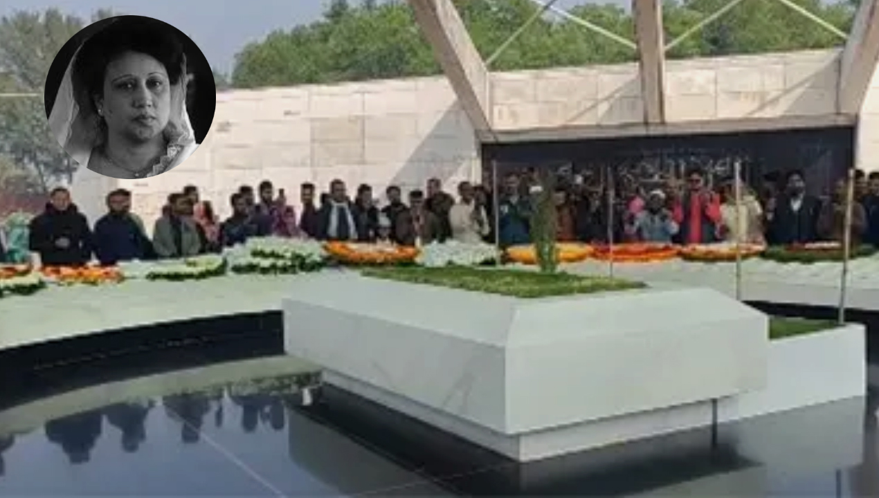 খালেদা জিয়ার সমাধিতে শ্রদ্ধা-newsedge24