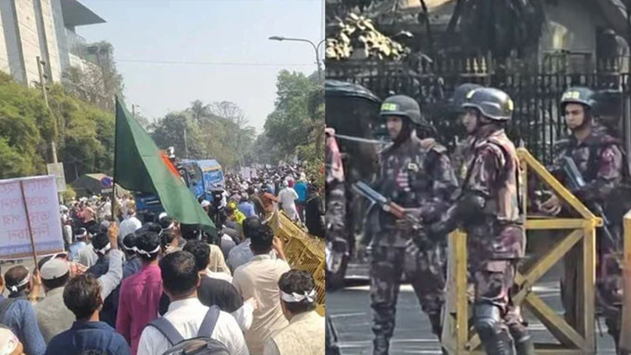 প্রধান উপদেষ্টার বাসভবন দখলের চেষ্টা-newsedge4