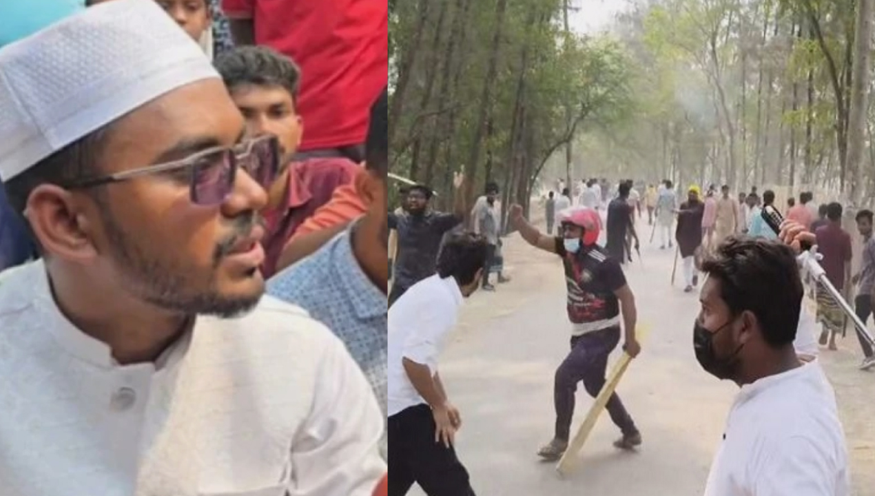 হান্নান মাসউদের গাড়িতে হামলা-newsedge24